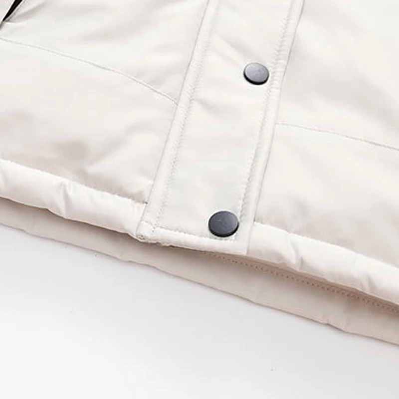 سترة شتوية بغطاء للرأس للأولاد والرضع، بدلة قفز دافئة للأطفال، بدلة ثلج للأطفال، مجموعة ملابس للفتيات الصغيرات #5