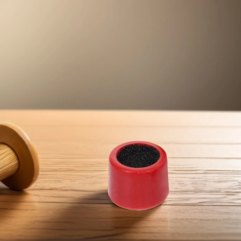 Outil de ponceuse de pointe de queue de billard ronde, ensemble de ponçage rouge pour pointes de queue de billard façonnant et réparer les joueurs, accessoires de billard 3 pièces