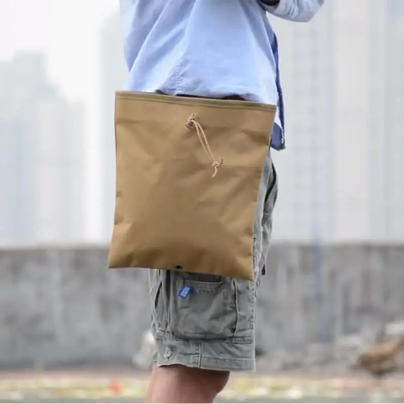 Large Molle Magazine Dump Drop Pouch EDC Recovery Waist Bag Outdoor Hunting Accessories Bags Mag Holder Pouches