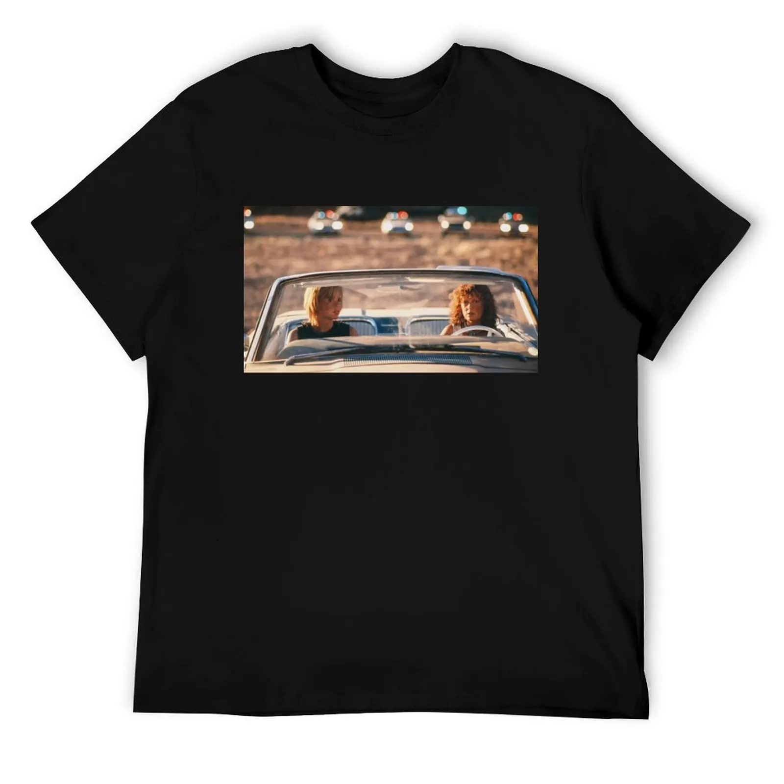 

Thelma and Louise car movie poster classic movie T-Shirt t shirt custom print man tshirt T-Shirt