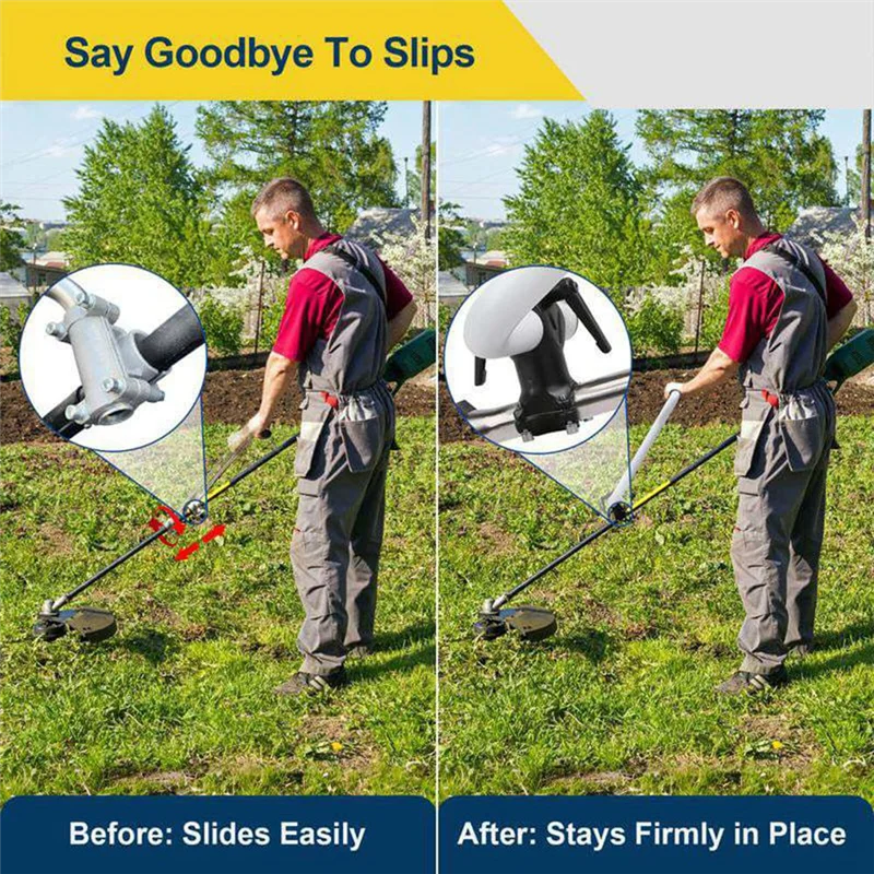 

FAAJ-Upgraded Weed Eater Handle, String Trimmer Handle Extension, Ergonomic Back Saver Lawn Trimmer Handle Grip