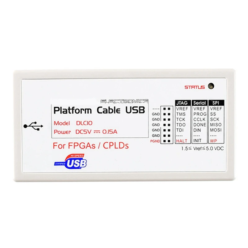 Platform Cable USB Programmer Downloader For In-Circuit Configuration And Programming Of All Xilinx Devices Emulator