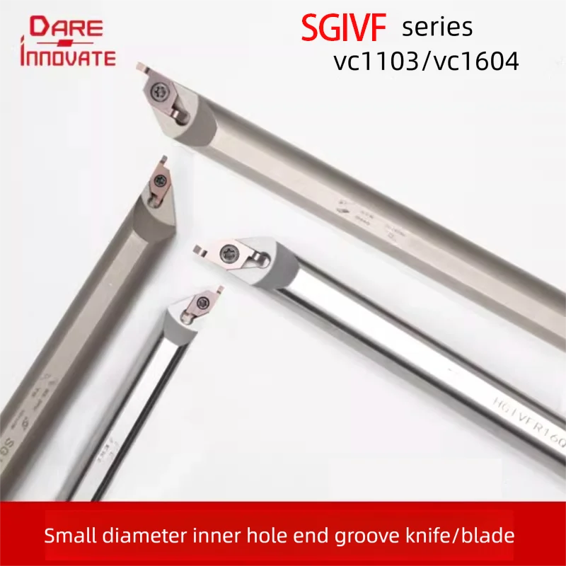 

SGIVFR1616/2020/2525 Internal Face Grooving Tool VC1604 VC1103 Carbide Insert for Small Bore CNC Lathe SGIVFR Tool Holder