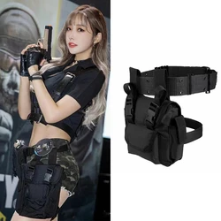 Waist Bag Women Black Waist Fanny Packs Belt Bag Luxury Nylon Chest Handbag Black Color New Fashion High Quality Belt Bag