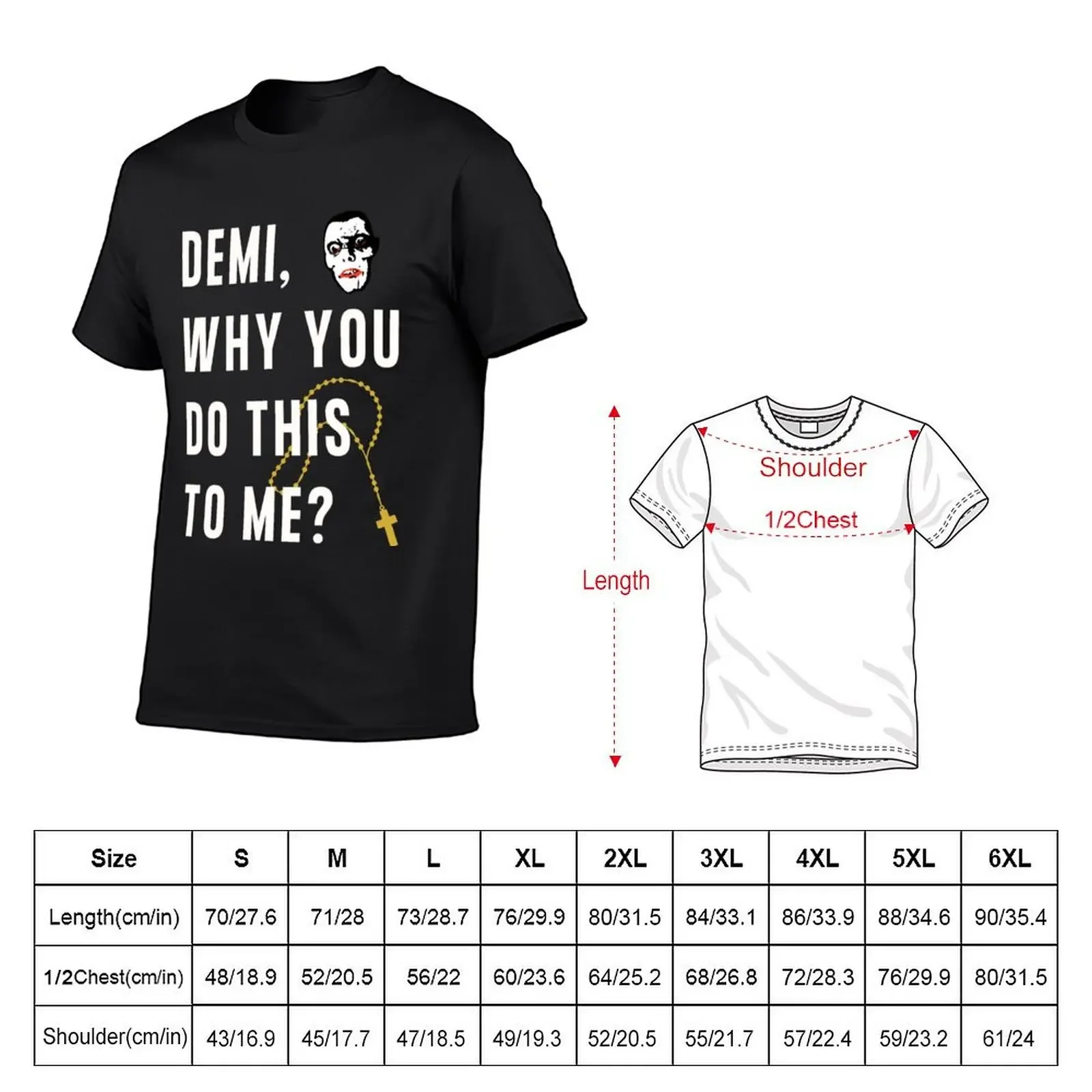 Demi, Why did you do this to me - Mother Karras Classic T-Shirt anime tshirt oversized graphic tee clothing for men