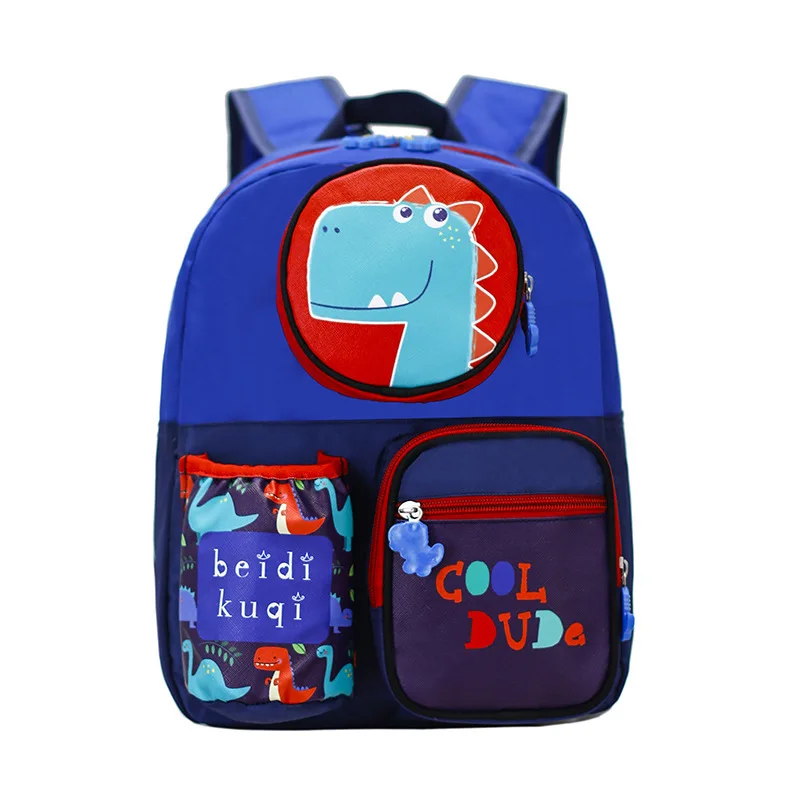 Girl Boy Cute Dinosaur Unicorn School Bags Oxford Children Anime Backpacks In Kindergarten New Cartoon Light Kids Backpack Hot