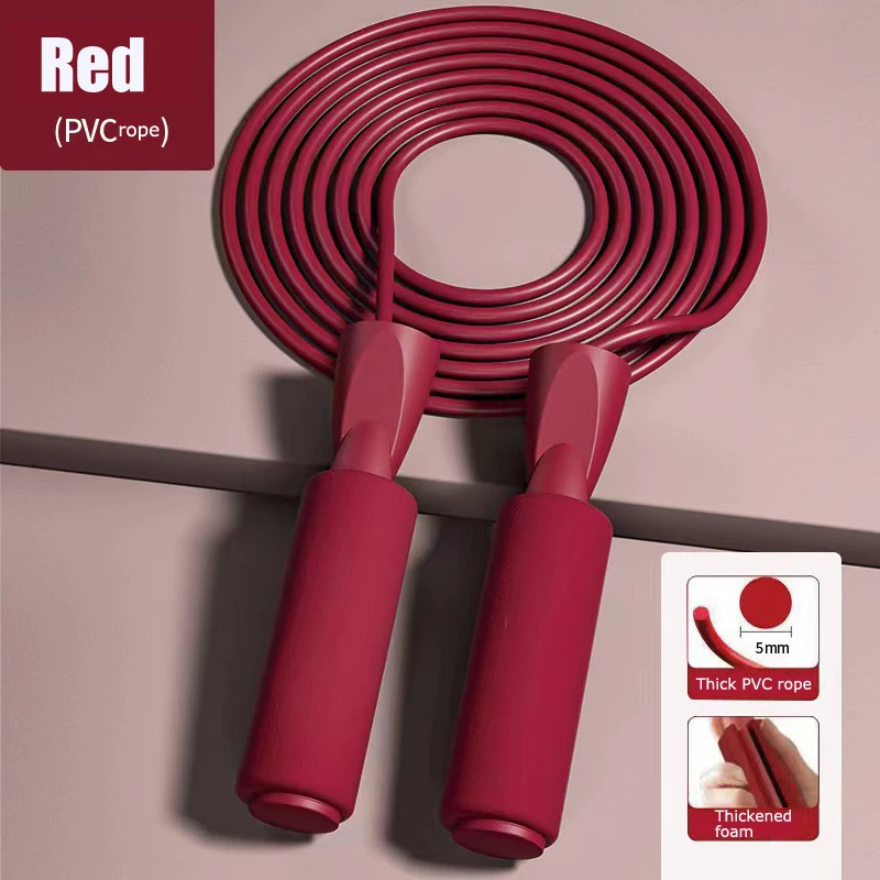 Skip Rope Fitness Fat-burning Jump Ropes length 2.8M Non-Slip Handle Jump Rope for Adult  Children