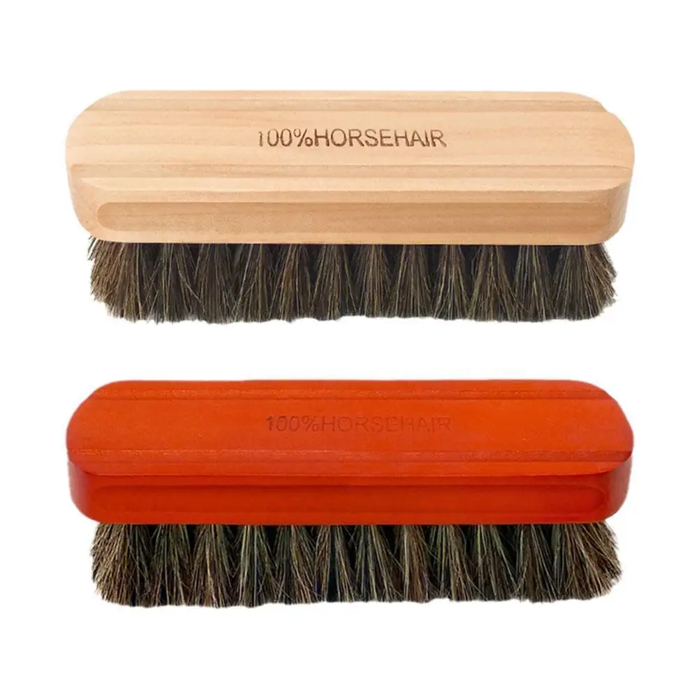 

Car Wash Brush Horsehair Wooden Brush Car Detailing Polishing Buffing Brush Seat Handle Dashboard Roof Cleaning Premium