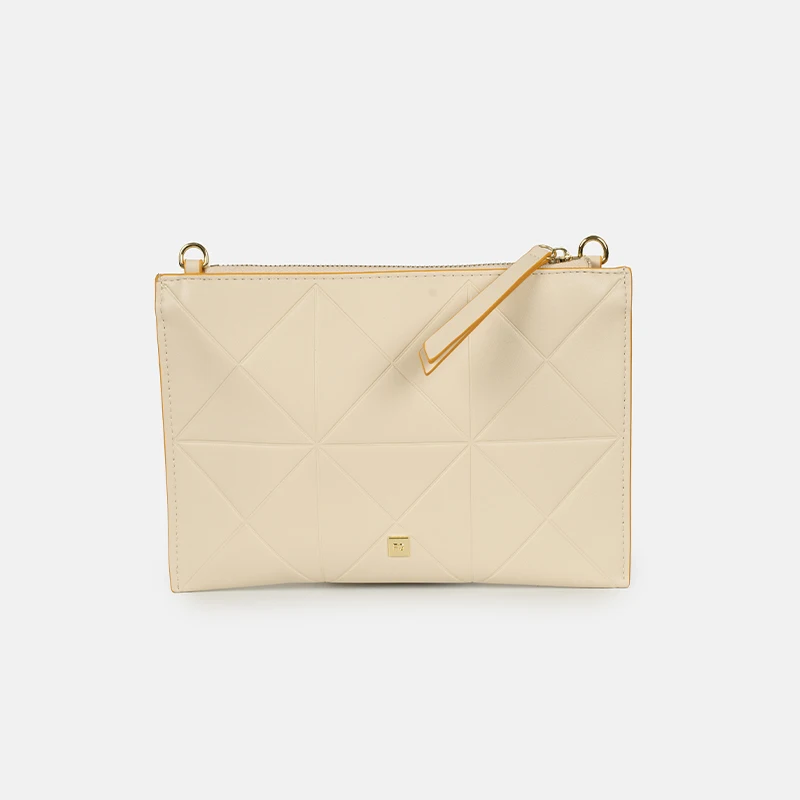 PG Leather Crossbody Bag Women Quilted Design Removable Strap Clutch Purse Multi Color Fashion For Daily Wear Party image 6
