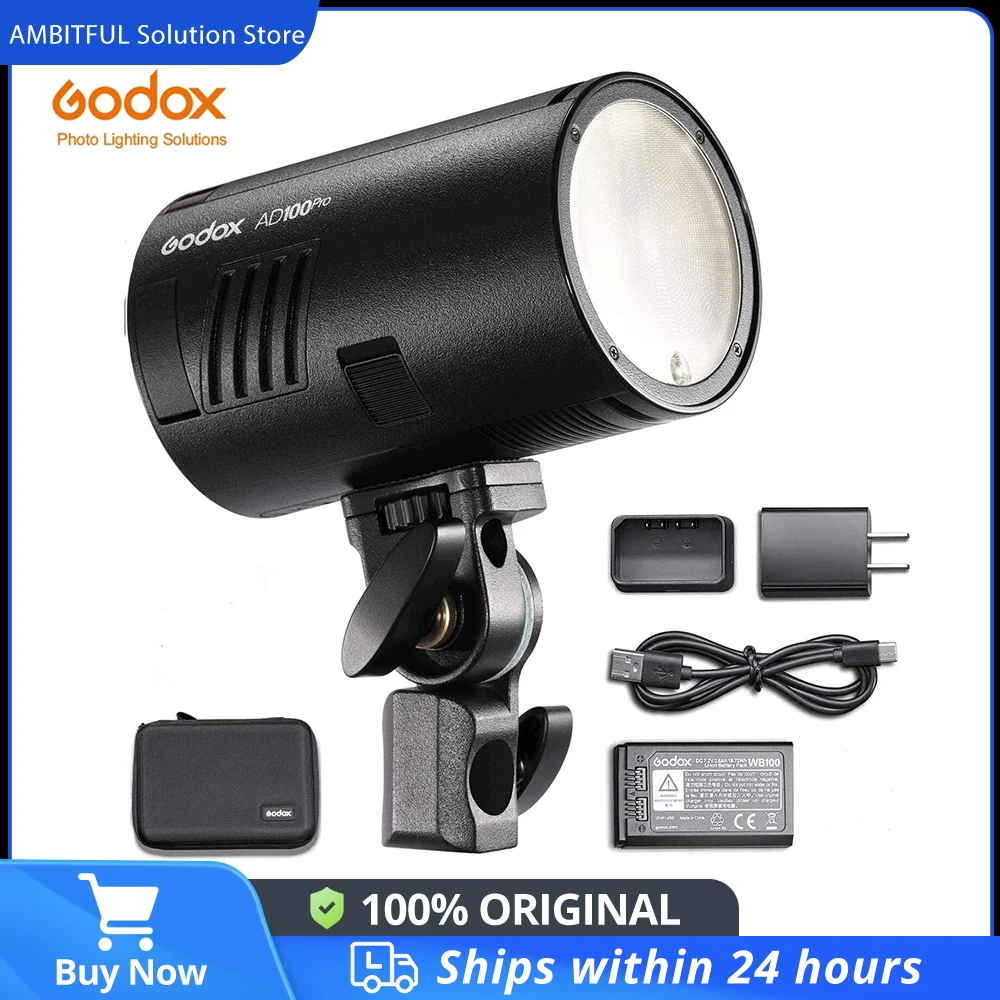 Godox AD100Pro 100Ws ワイヤレスフラッシュ