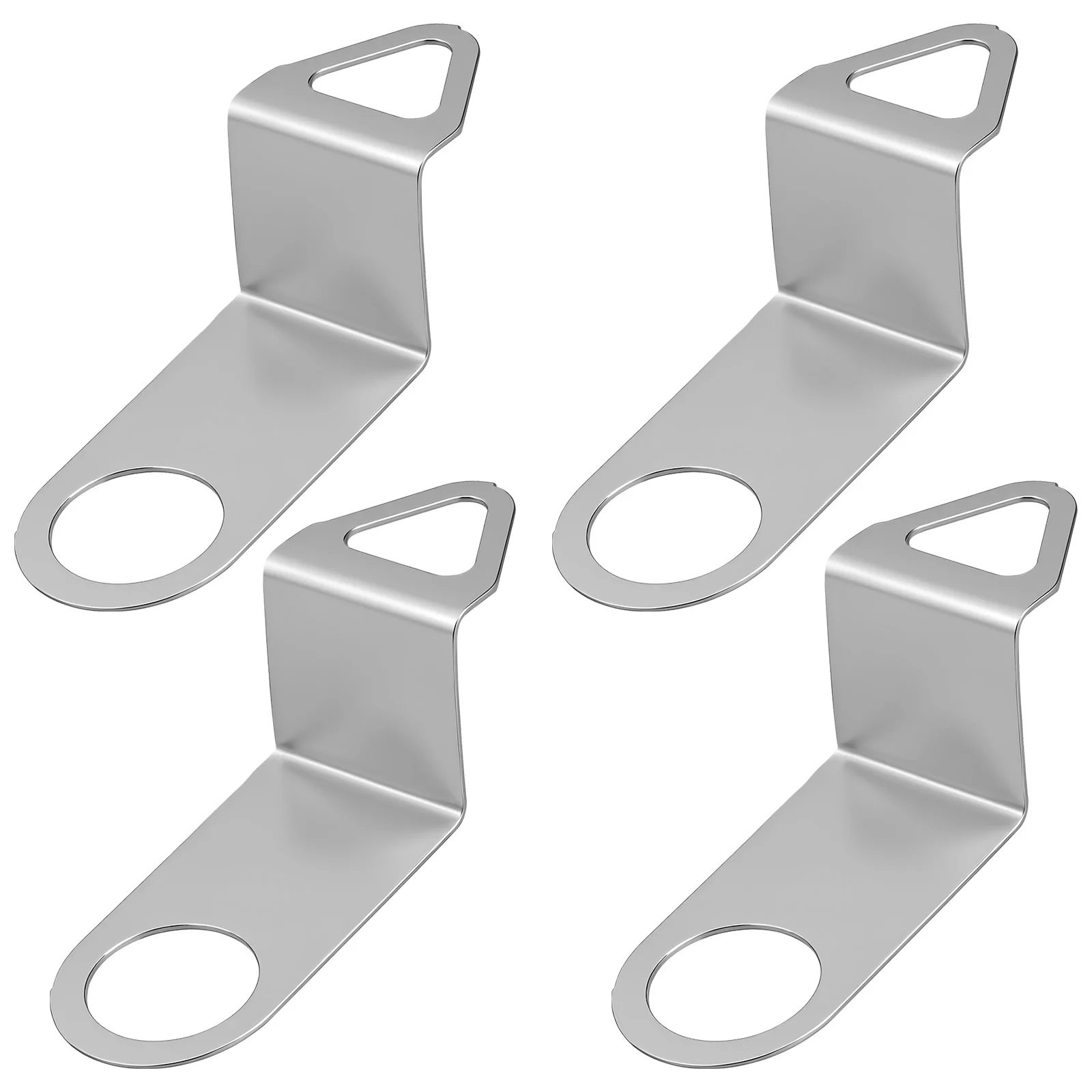 

4pcs Alloy Clock Hook Quartz Movement Replacement Kit Wall Clock Repair Parts Back Hanger Plate Fixing Bracket Mounting Hardware