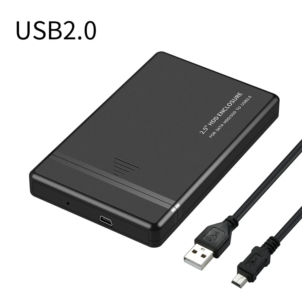 Fast Transfer Speed 2.5 Inch Hdd Durable Design Usb 3.0 Easy Plug-and-play Convenient Portability 2.0 Adapter Ssd Case Sata