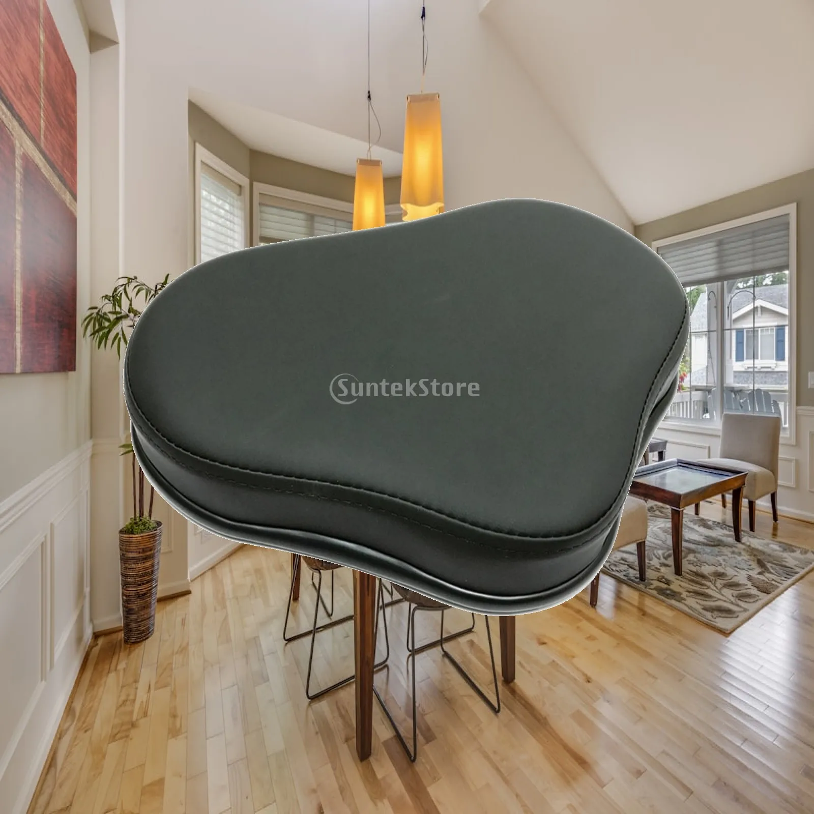 Exercise Bike Seat Cushion Contoured Stationary Bike Seat Cushion Cycle Saddle Cover Supportive Slim