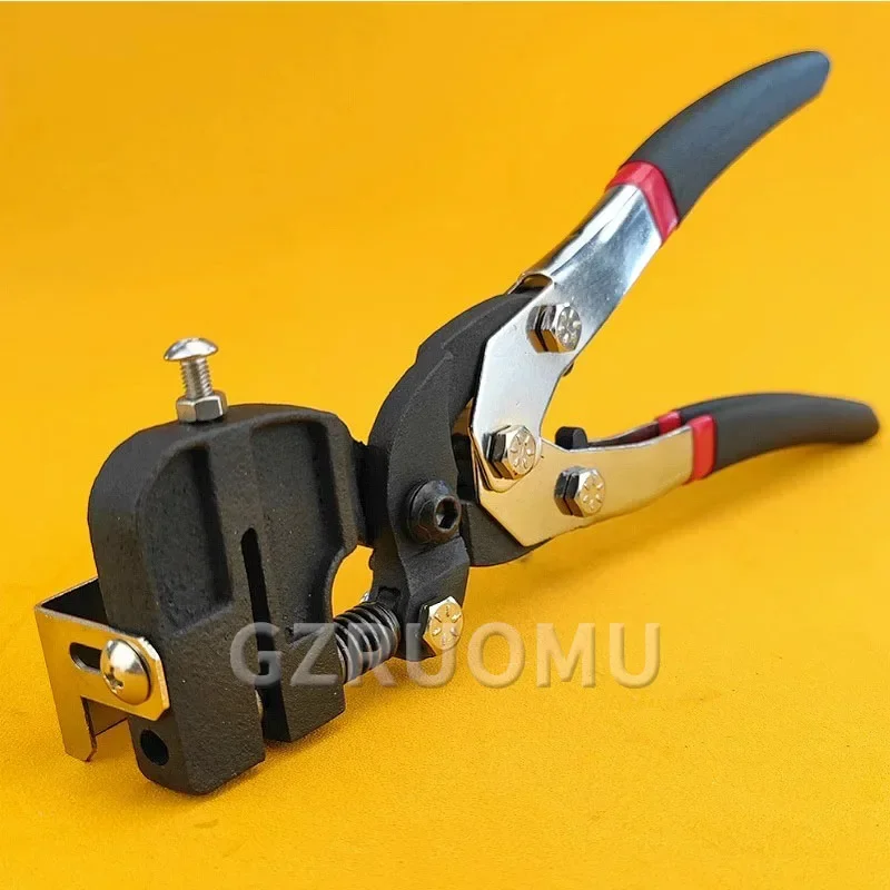 Multifunctional Stainless Steel Punch Pliers 3.2MM Manual Punching Tool Advertising Luminous Word Metal Plate Iron Sheet Puncher