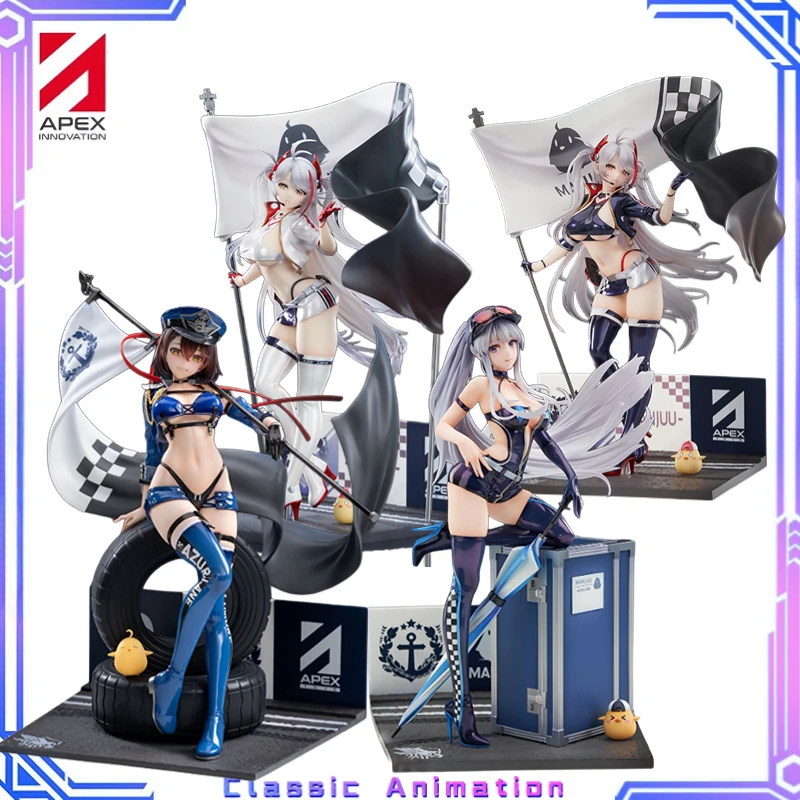 Original APEX-TOYS Azur Lane Prince of Savoy (Prince Eugen) Final Lap Racing Suit Scenery Model Enterprise Wind Catcher Ver.