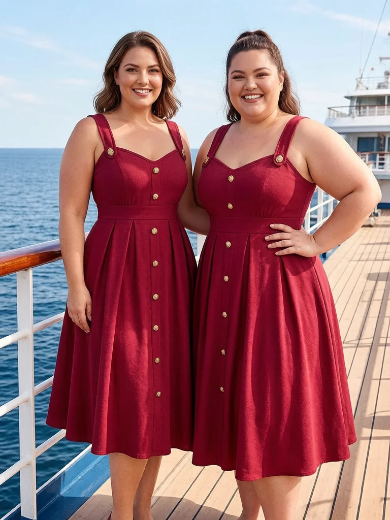 Vestidos vintage de talla grande para mujer, estilo Hepburn de los años 50, color rojo vino, con botones al frente, corte en A, midi, elegante, para fiesta o noche.