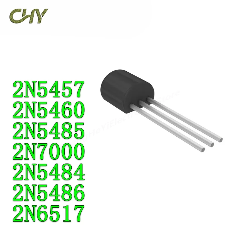 20pcs 2N5457 5457 TO-92 2N5457 2N5460 2N5485 2N7000 2N5484 2N5486 2N6517 Transistor General Purpose new original