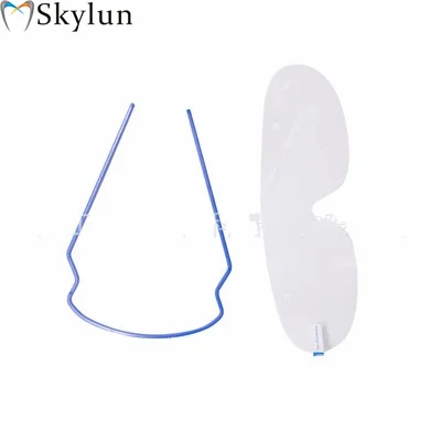 50PCS Dental Protective Glasses Disposable Goggles Mask Affordable Comfortable Wear Dental Materials SL710