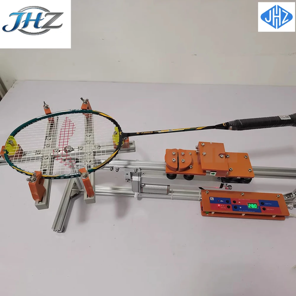 

JHZ for Smart Clamp-Type Electric Badminton Racket Stringing Machine Wire Stretcher DIY Racket Frame Threading Machine + Sta