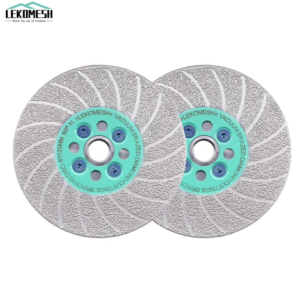 LEKOMESH 1pc Dia 5inch 125mm Diamond Saw Blade Concrete Cutting Grinding Disc 58-11 Granite Marble Tile Diamond Cutting Disc