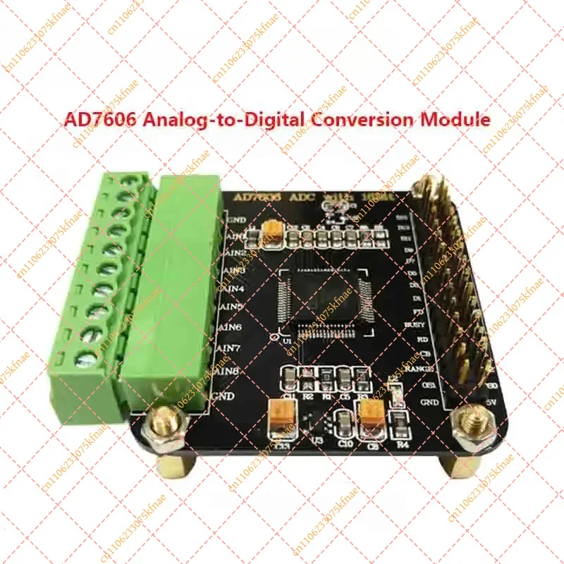 

AD7606 Data Acquisition Module 8 Channel 16-bit ADC Simultaneous Voltage Sampling 200KHz Sampling Rate