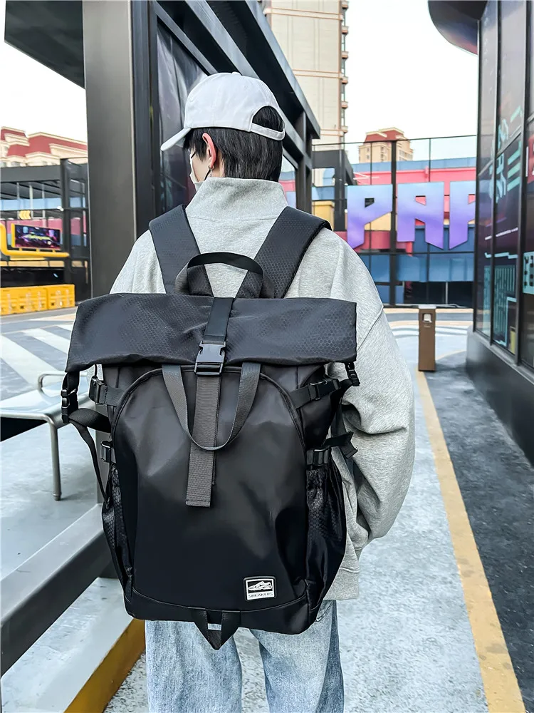 Functional Sports Backpack Large Capacity Cycling Climbing Bag Computer Bag for High School College Students Men Women