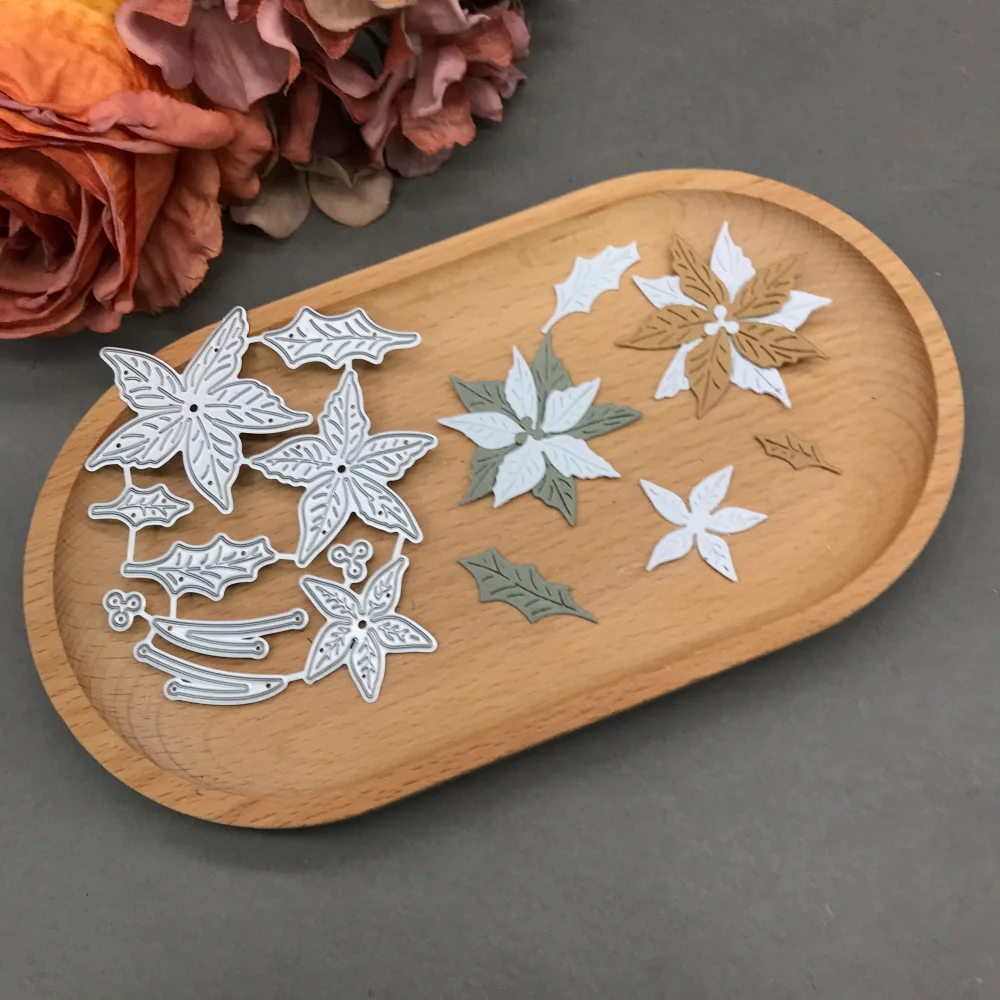 

Five-lobed leaves Metal Cutting Dies Stencils For DIY Scrapbooking Decorative Embossing Handcraft Die CutsTemplate