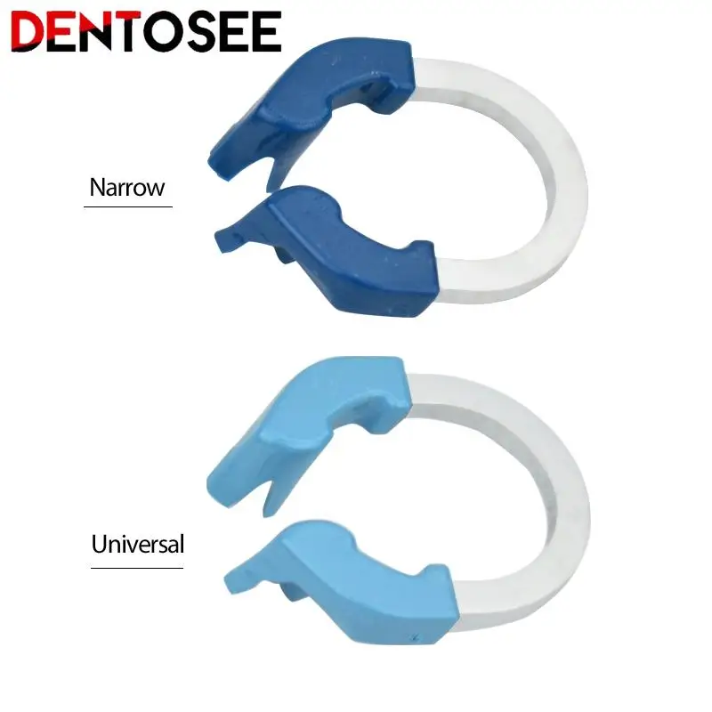 Matriz seccional dentária, anel estreito, matrizes de metal, braçadeira de níquel, titânio, anel de fixação, ferramentas para dentista