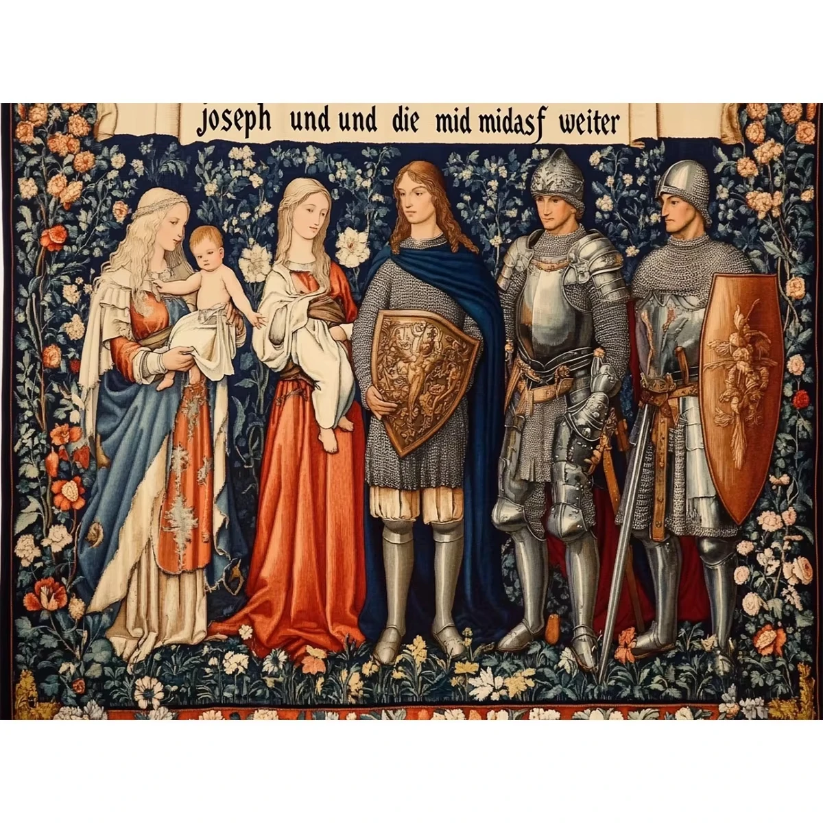 

Knight Story 500/1000/1200/2000 PCS Jigsaw Puzzles Portrait Family Activity Games for Gameroom Bedroom Home Decor Gift