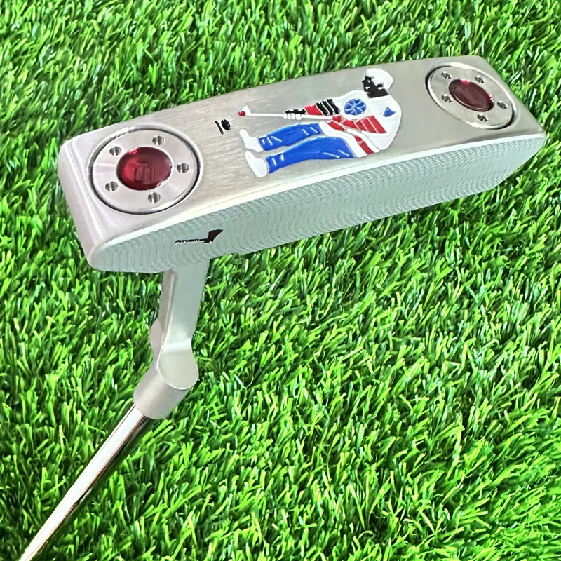 

Yoyalaxe Golf Putter Can Stand Mid-insert Golf Putter Two-way Aiming Stable Putter Men Golf Clubs
