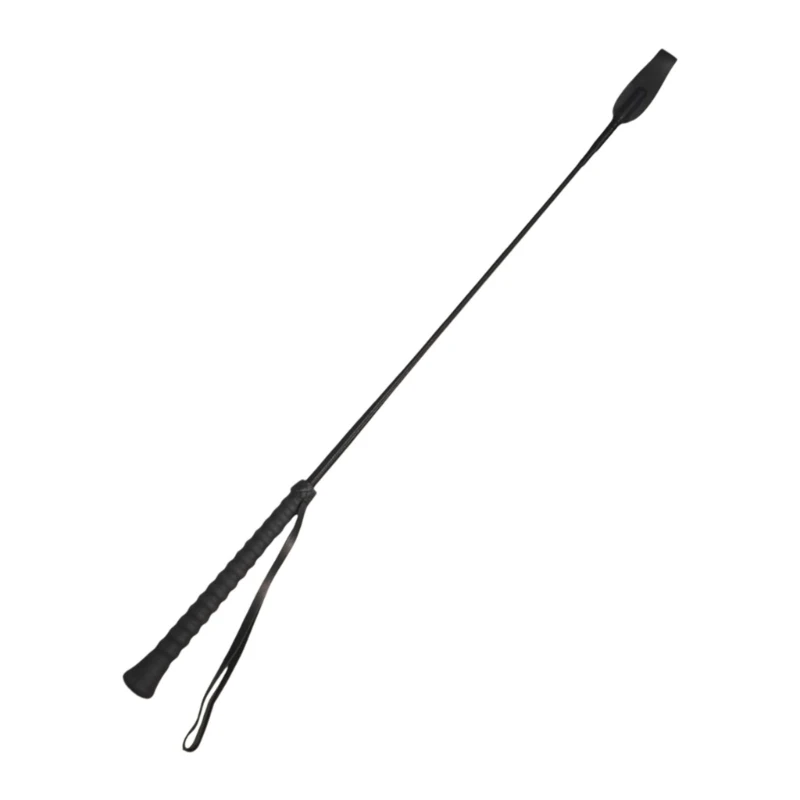 Leather Practice Crop for Horse Guidance with 65 Stable Training Crop
