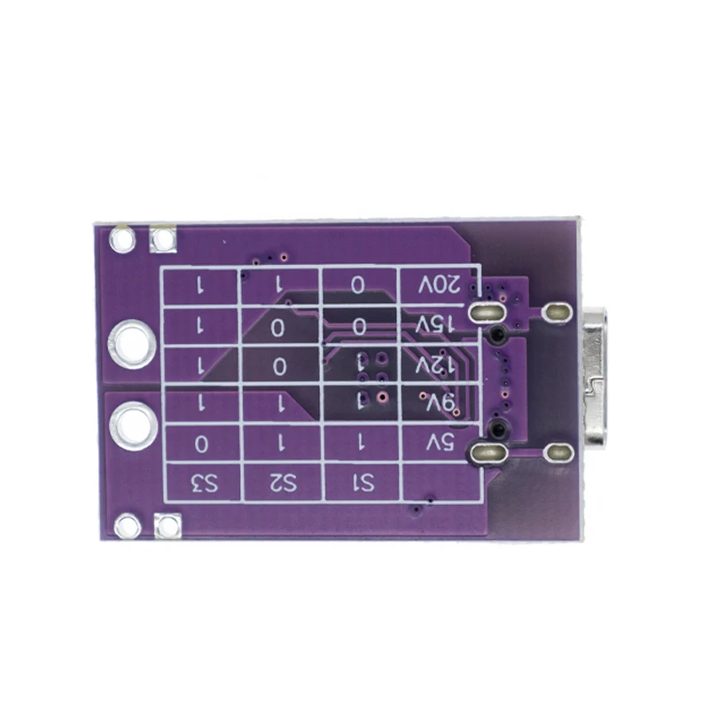 Typ-C QC AFC PD2.0 PD3.0 do DC sfałszowane oszustwo szybkie ładowanie wyzwalacza sondowania wykrywacz USB-PD zasilacz do notebooka zmiany moduł