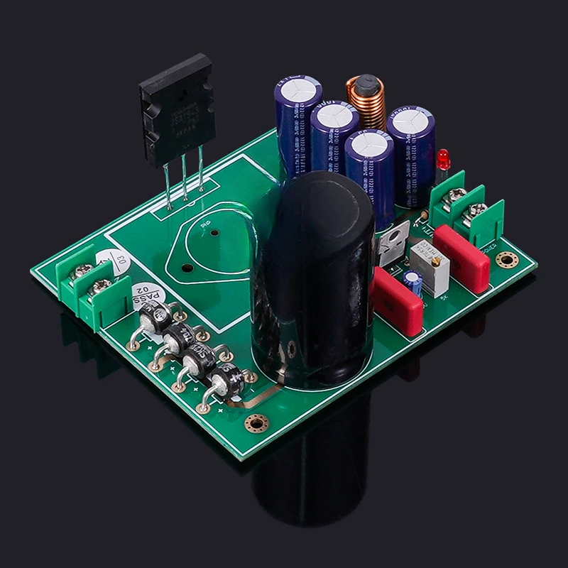 

High current regulated power supply board, low noise high stability, low internal resistance