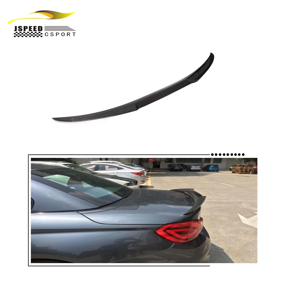 

For BMW F83 M4 F33 Convertible 14-17 carbon fiber rear trunk spoiler wing lip