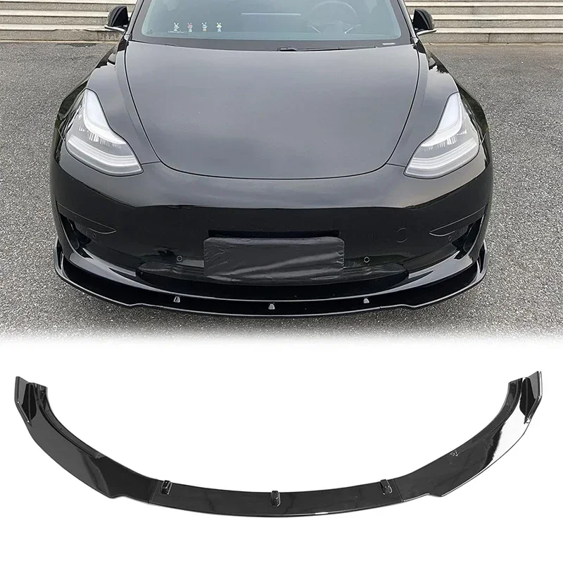 For Tesla Model Y 2024 Bumpers Front Lip Rear Bumper Diffuser Body Kit Spoiler For Model Y 2021-2024 Exterior Parts Accessories