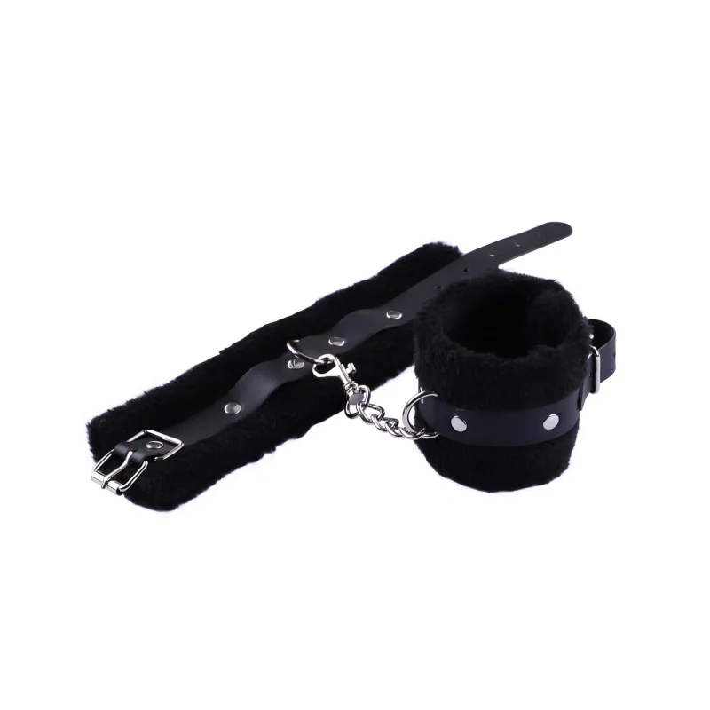 Accessori Sexy esotici Bdsm manette di peluche benda Plug anale coda Bondage corda set di sesso giocattoli per adulti per coppie giochi erotici