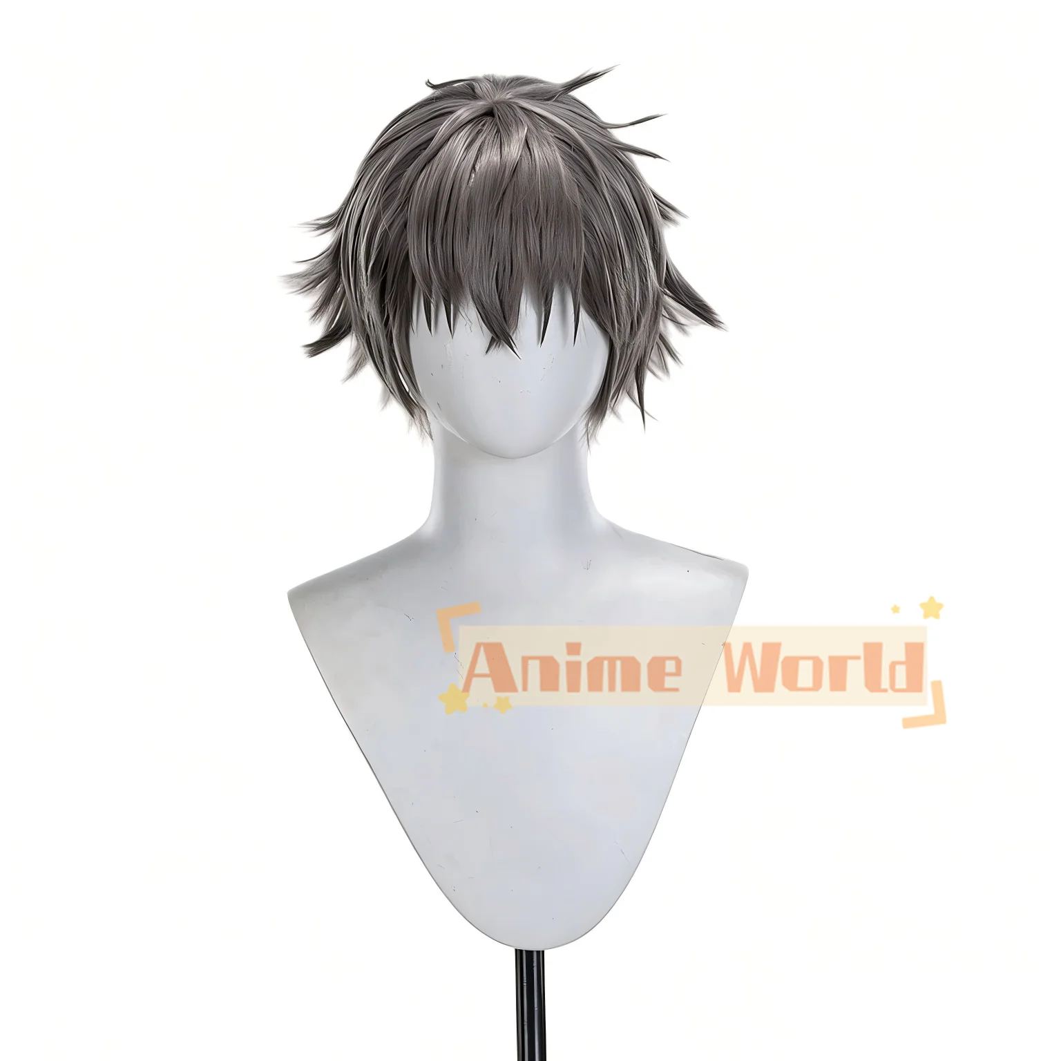 Anime Ogami Koga Wig Halloween Carnival Party Props Synthetic Hair Heat Resistant Fiber + Wig Cap