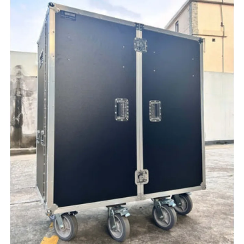 Large Horse Tack Flight Case with Saddle Racks, Shelves & Drawers