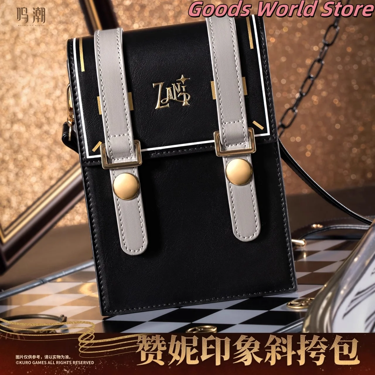 

Original Zani Bag Crossbody bag Single-shoulder bag Kurogame Wuthering Waves Zani Cosplay Anime Game Costume Bag Birthday Gift