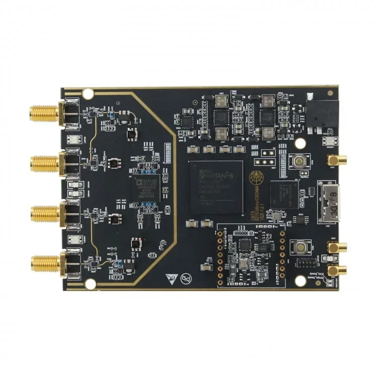 70MHz-6GHz USB 3.0 SDR Board  Development Board Compatible with USRP-B210 MICRO+ without OCXO