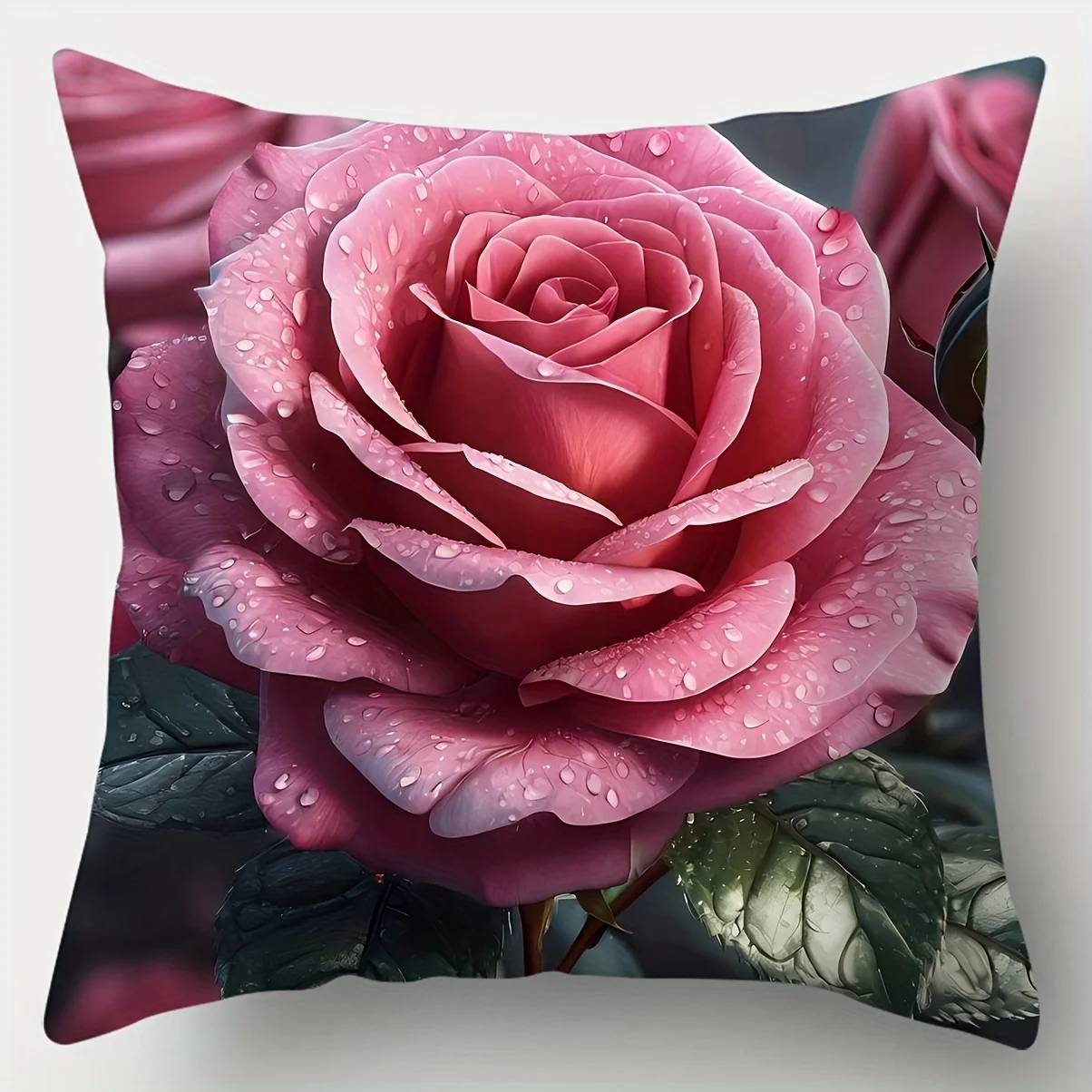 4piece printed pillowcase set,modern style single-sided print zipper closure,home decor for living room sofa insert not included
