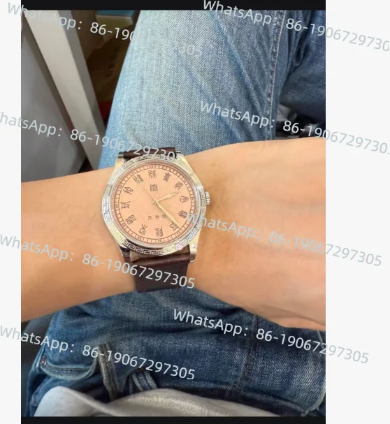 

Original circular retro style classic sapphire SW200 pointer automatic mechanical men's watch from the Great Qin Empire