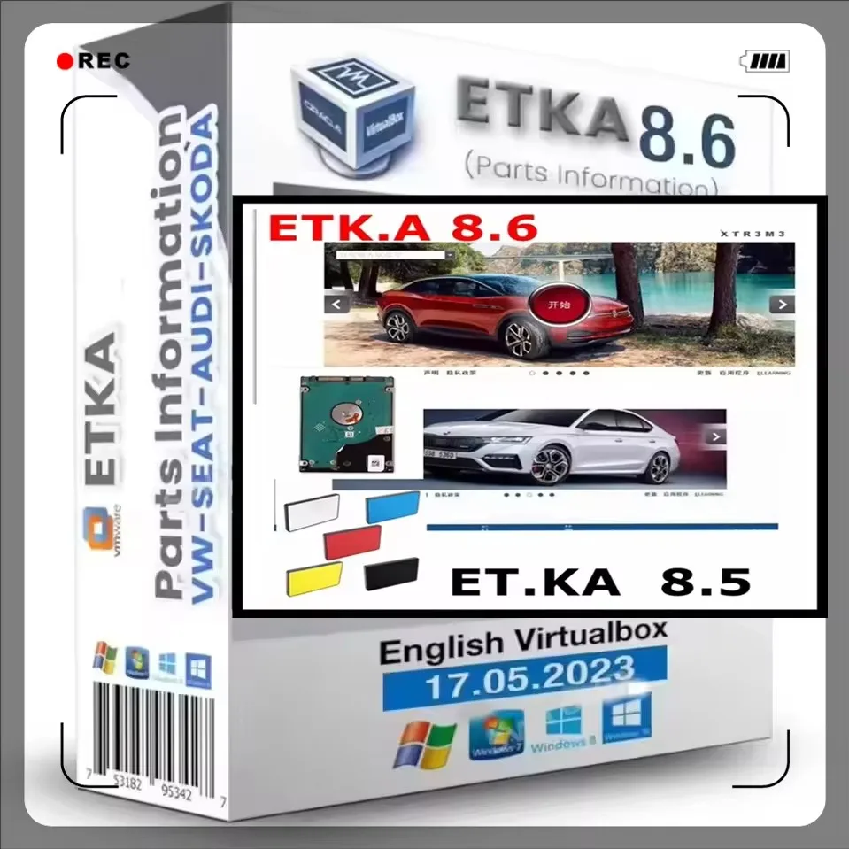 

Hot SellingEtk.a 8.6+ETKA 8.5 Multi-Languages for A-udi for V-W Auto Car Repair Software Group Vehicles Electronic Parts Catalog