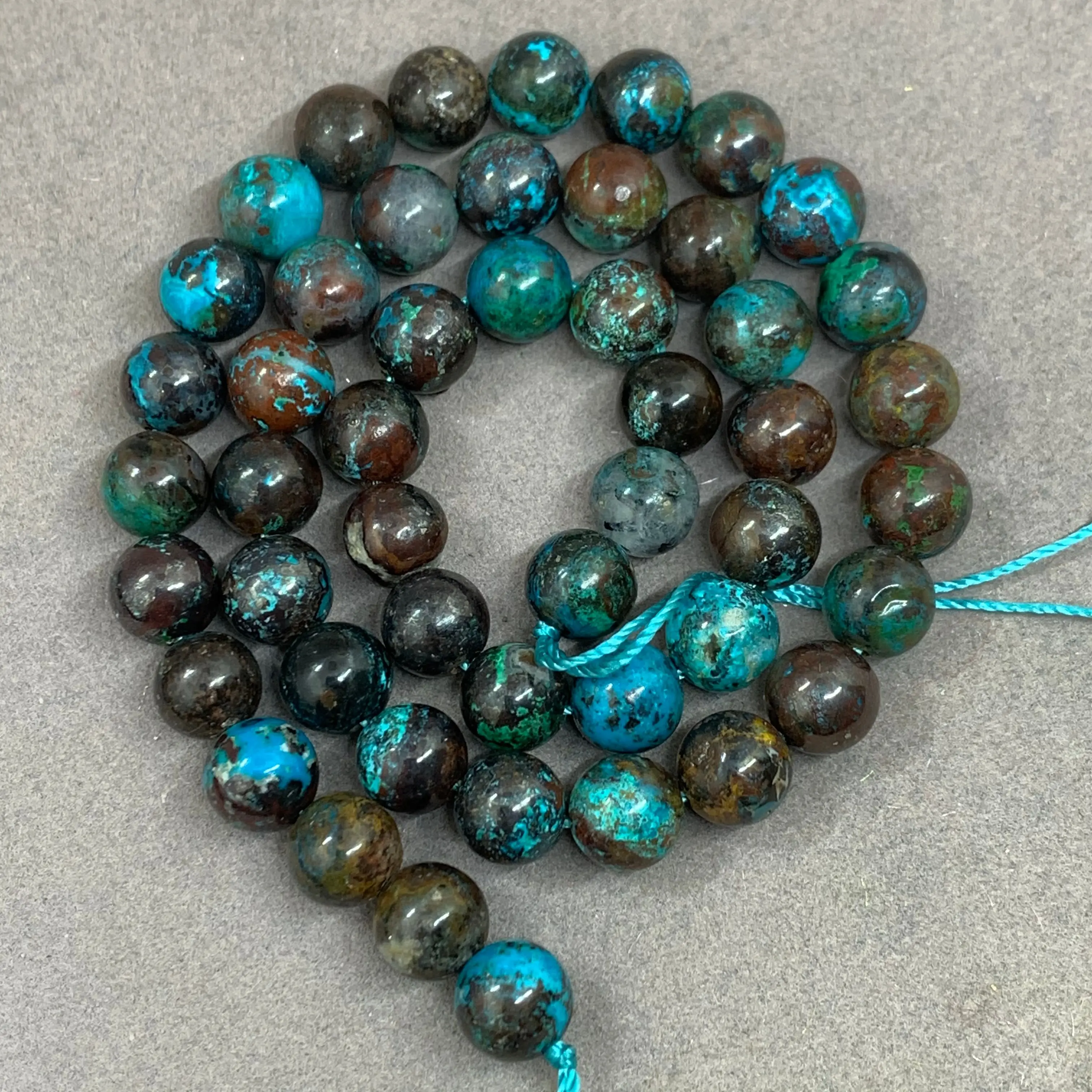 5A Peru Chrysocolla 6mm 8mm Natural Stone Beads for DIY for Jewelry Accessories
