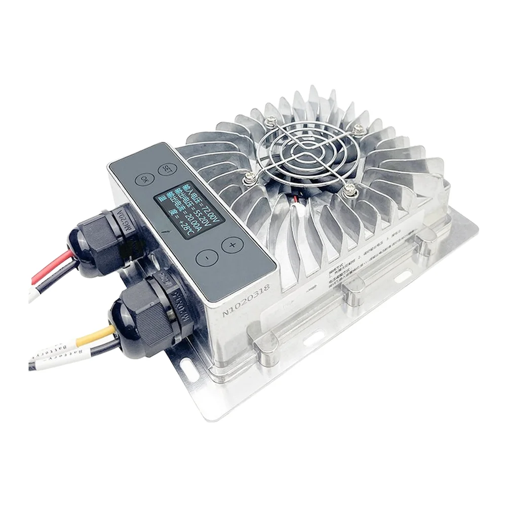 EMX20A MPPT Solar Controller 1200W Step-Up Step-Down Photovoltaic FOR Charger Supports Various Battery Types