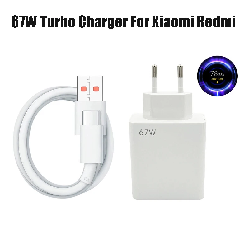 original-67w-eu-plug-turbo-charger-para-xiaomi-redmi10-nota-12-11pro-12-k40-nota-carregamento-rapido-tipo-c-carregador-de-energia-6a-usbc-cabo