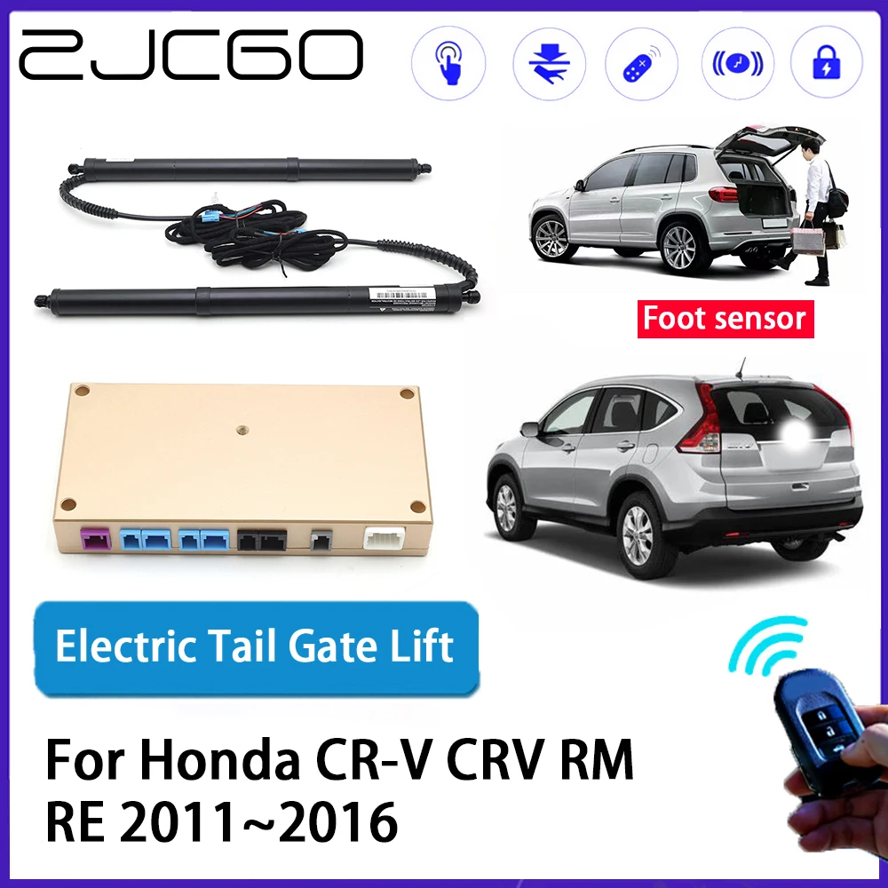 

ZJCGO Car Auto Trunk intelligent Electric Tail Gate Lift Automatic Tailgate Opener for Honda CR-V CRV RM RE 2011~2016