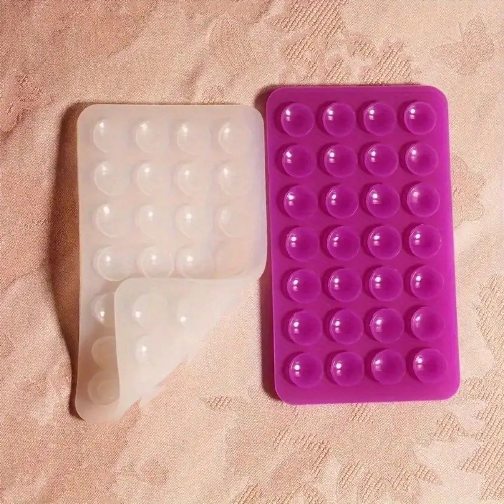 10 empuñaduras flexibles para teléfono: succión confiable para todos los iPhone Android, mango adhesivo con soporte para espejo