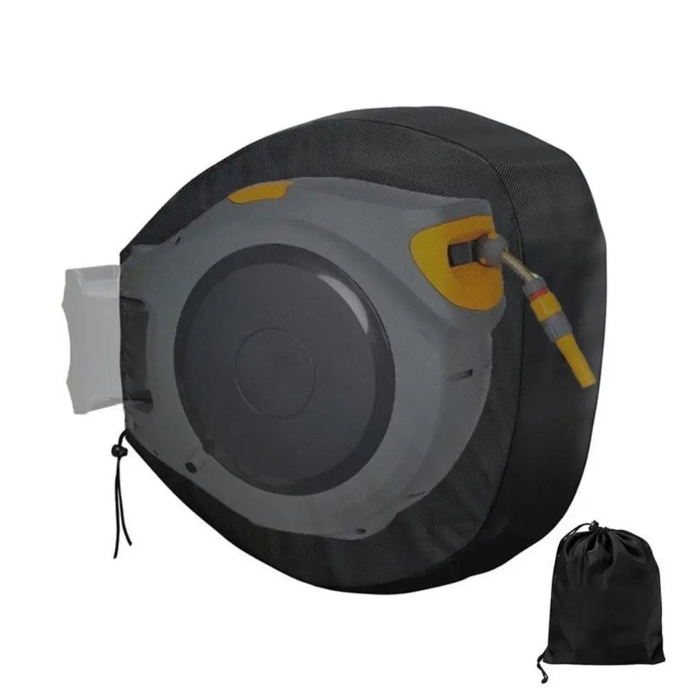 Wall Mounted Insulated Hose Cover UV Resistant Storing Cord Reel Cover Oxford Cloth Fabric Cart Dust Accessory Outdoor