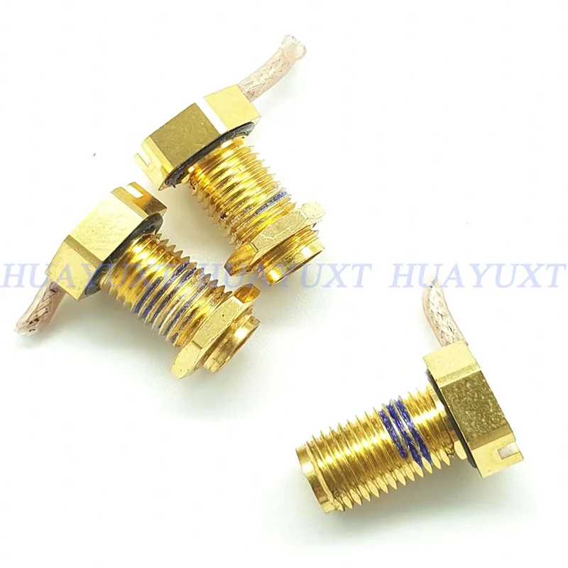 For GARMIN Astro 320 430 900 Alpha 50 100 200 Brass SMA female Antenna connector